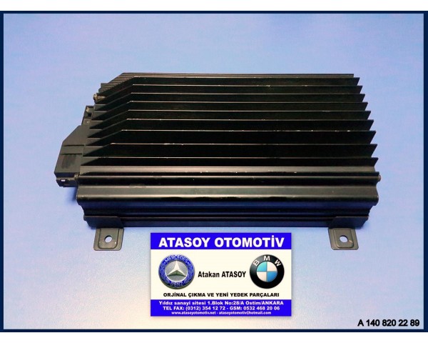 MERCEDES W140 BOSE AMFİ 1408202289 - 1408203789 A1408202289 A1408203789 A 140 820 22 89 A 140 820 37 89 ÇIKMA